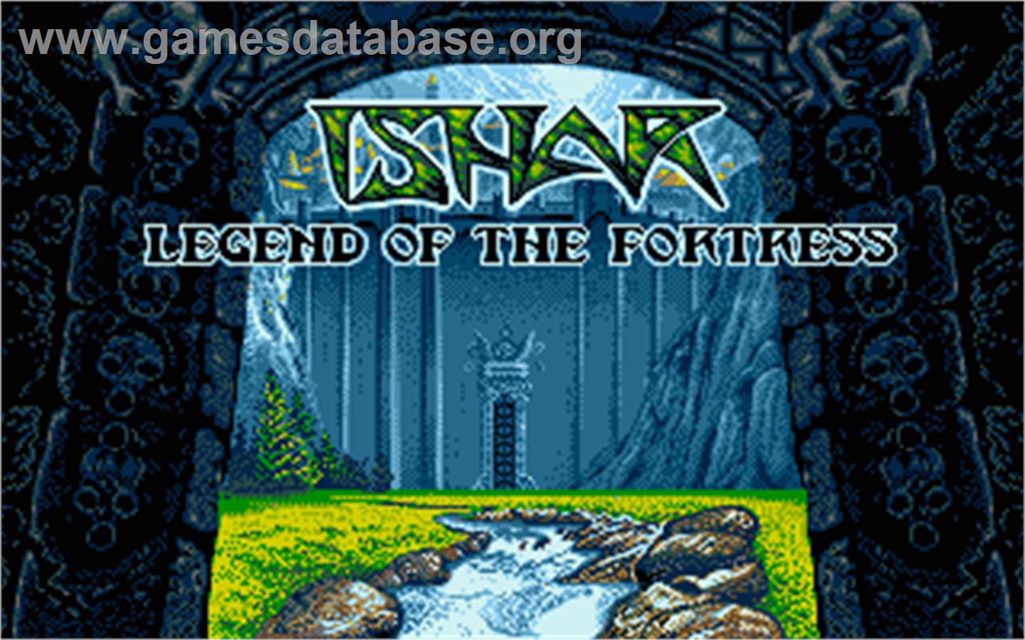 Ishar: Legend of the Fortress - Atari ST - Artwork - Title Screen
