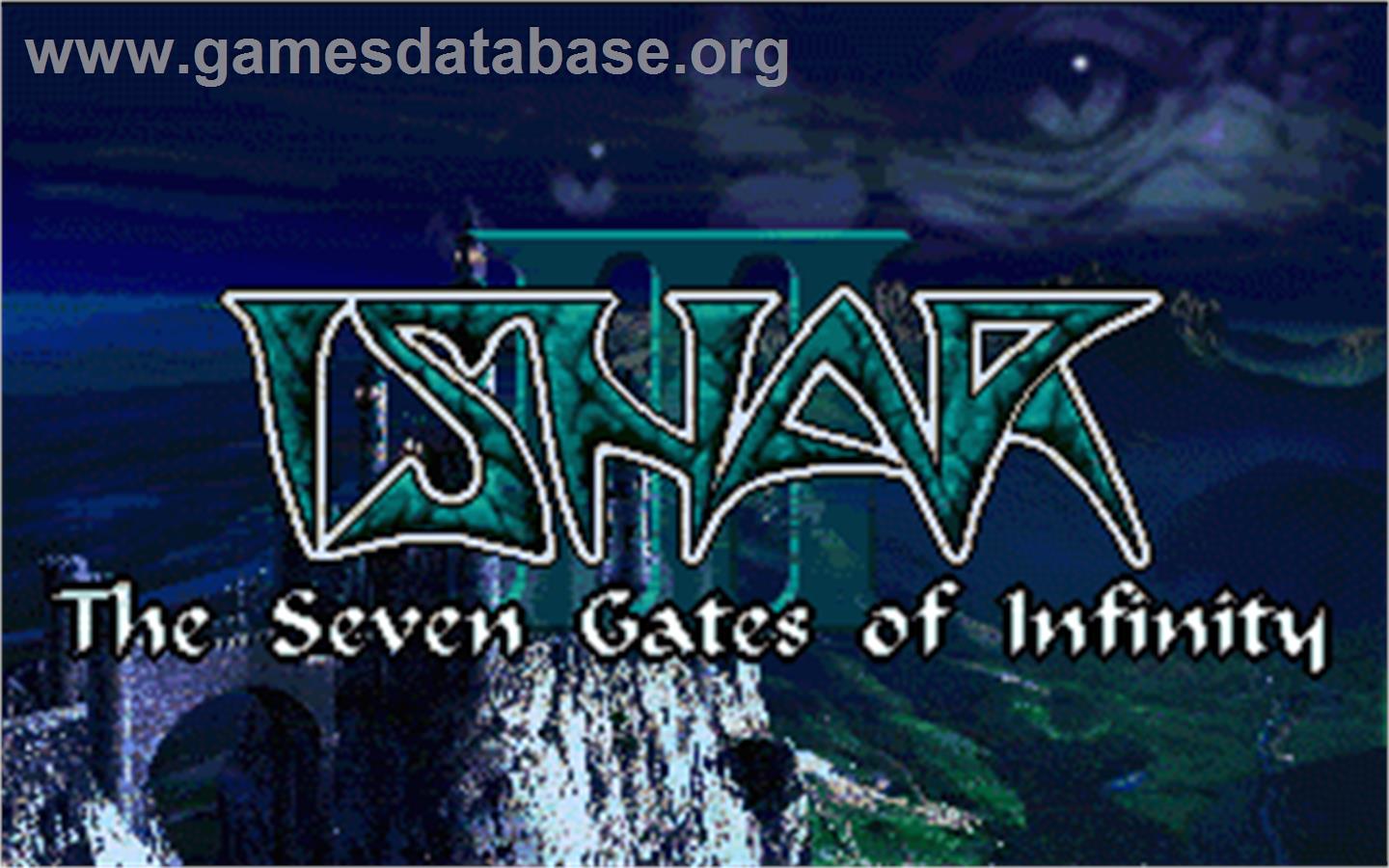 Ishar 3: The Seven Gates of Infinity - Atari ST - Artwork - Title Screen