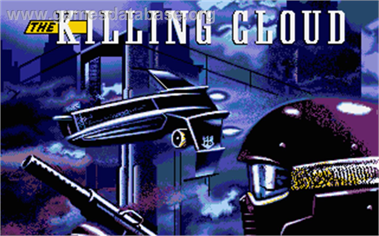 Killing Cloud - Atari ST - Artwork - Title Screen