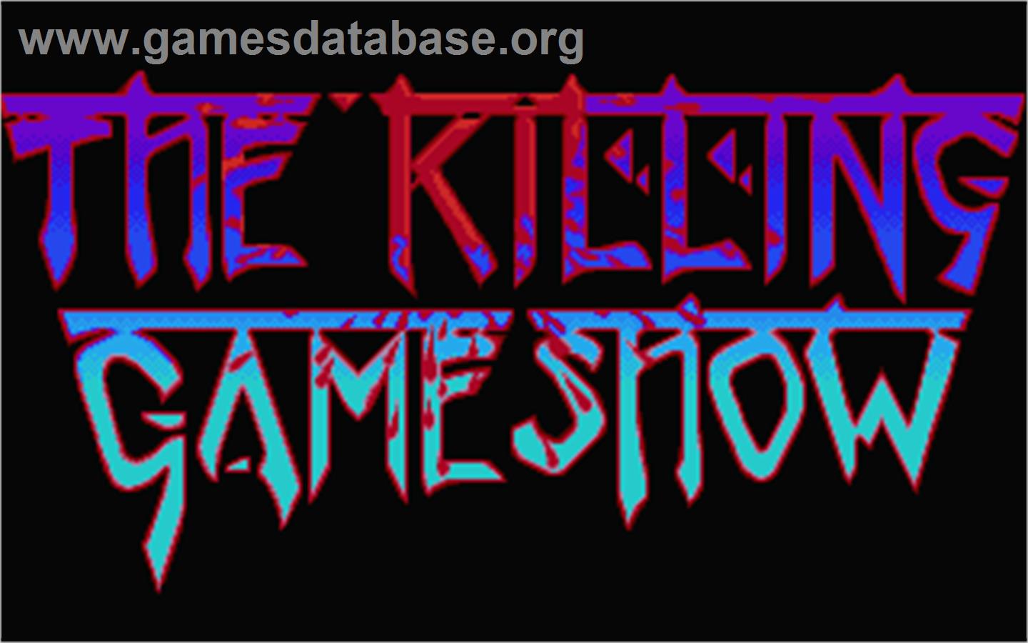 Killing Game Show - Atari ST - Artwork - Title Screen