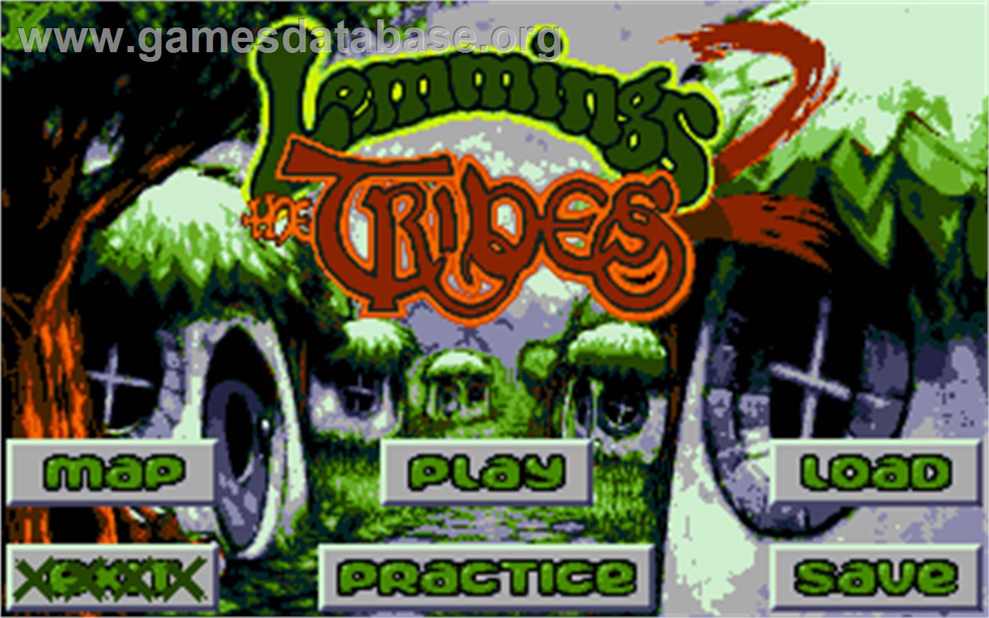 Lemmings 2: The Tribes - Atari ST - Artwork - Title Screen