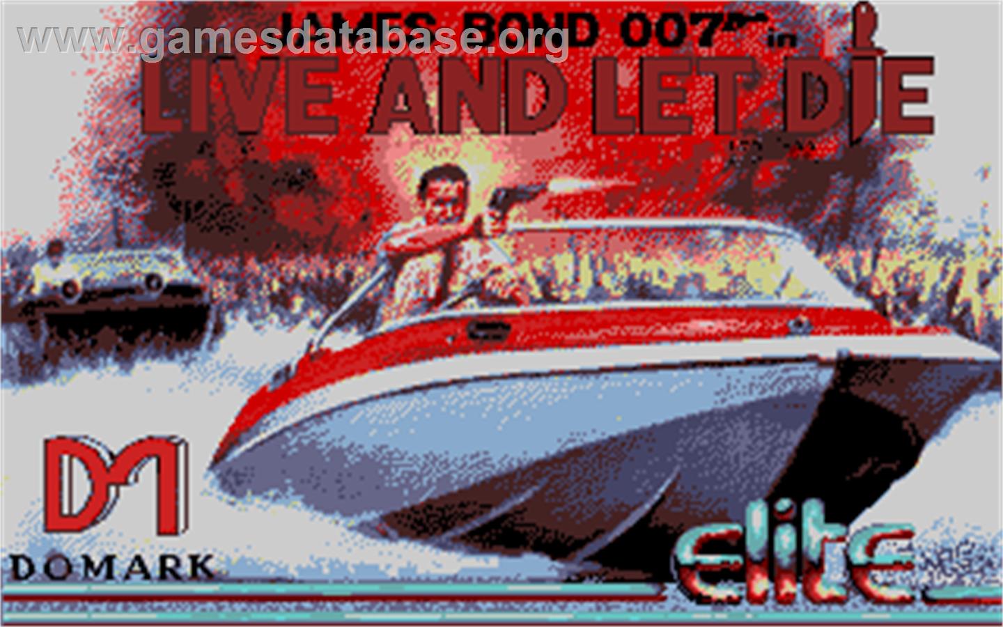 Live and Let Die - Atari ST - Artwork - Title Screen