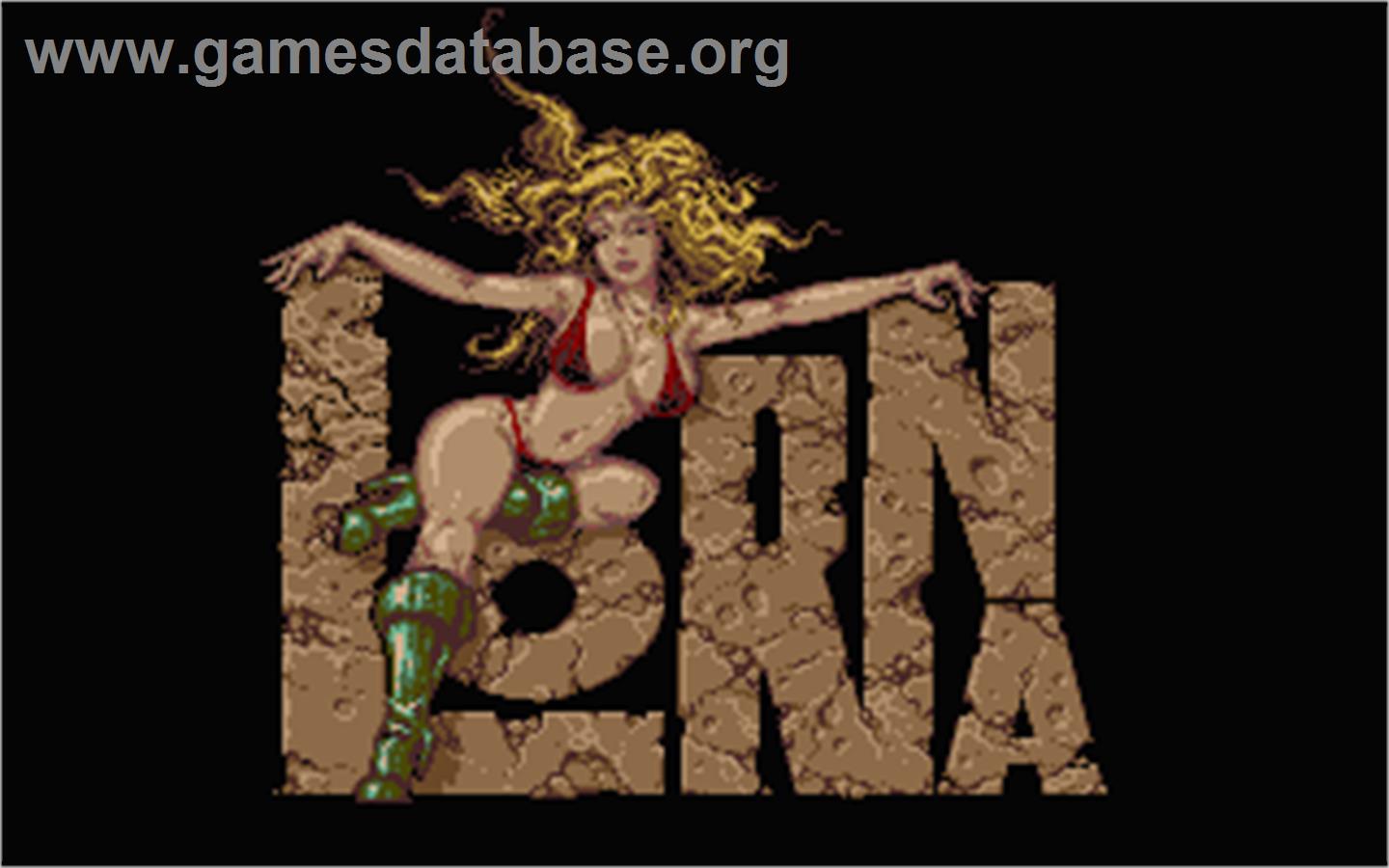 Lorna - Atari ST - Artwork - Title Screen