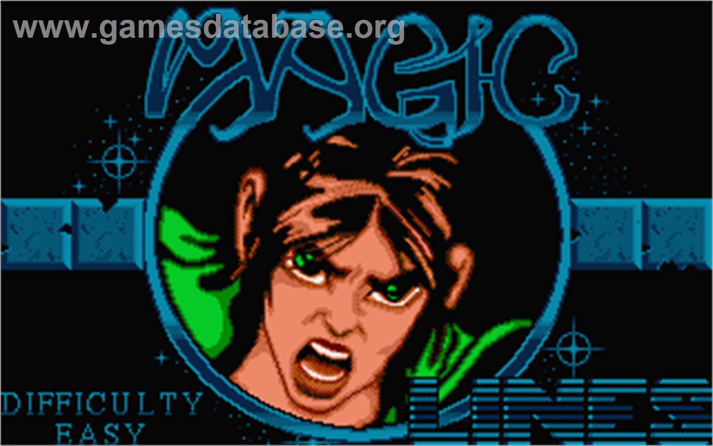 Magic Lines - Atari ST - Artwork - Title Screen