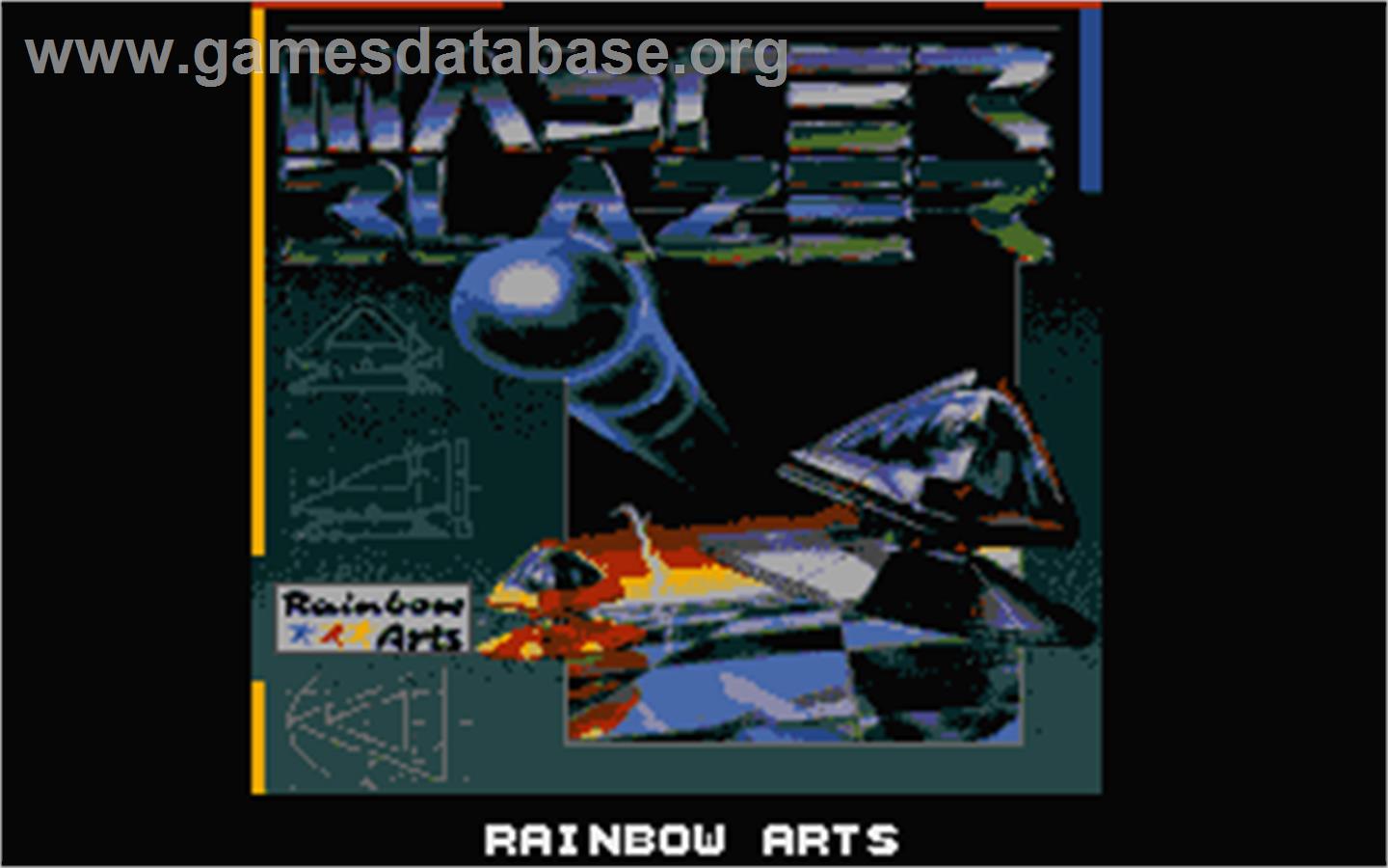Master Blazer - Atari ST - Artwork - Title Screen