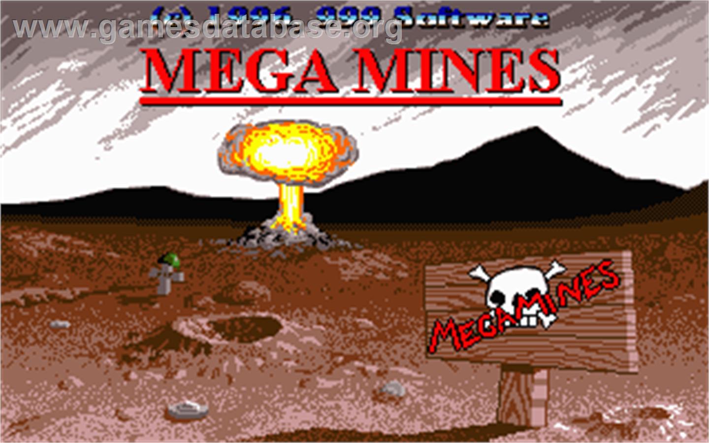 Mega Sports - Atari ST - Artwork - Title Screen