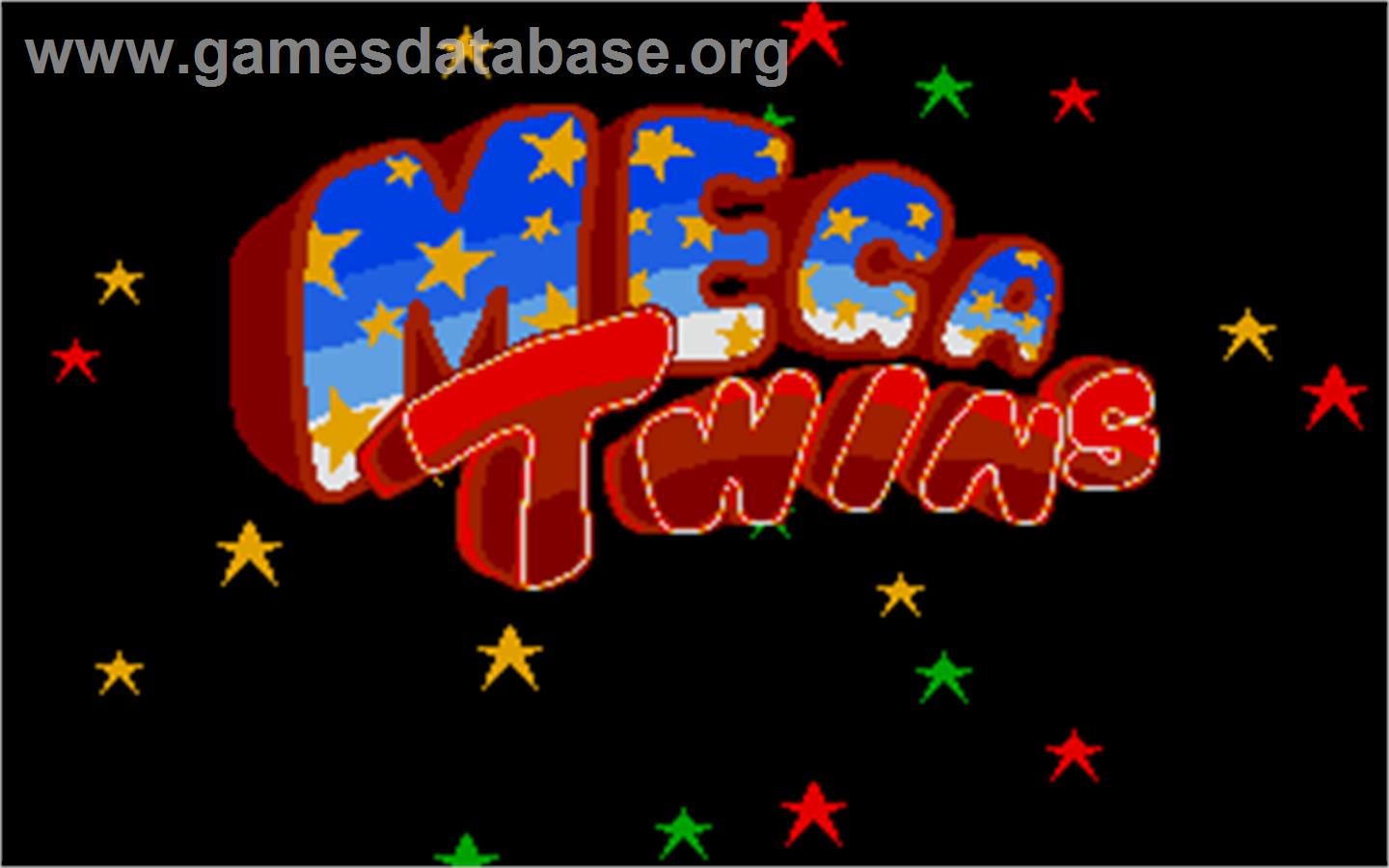 Mega Twins - Atari ST - Artwork - Title Screen