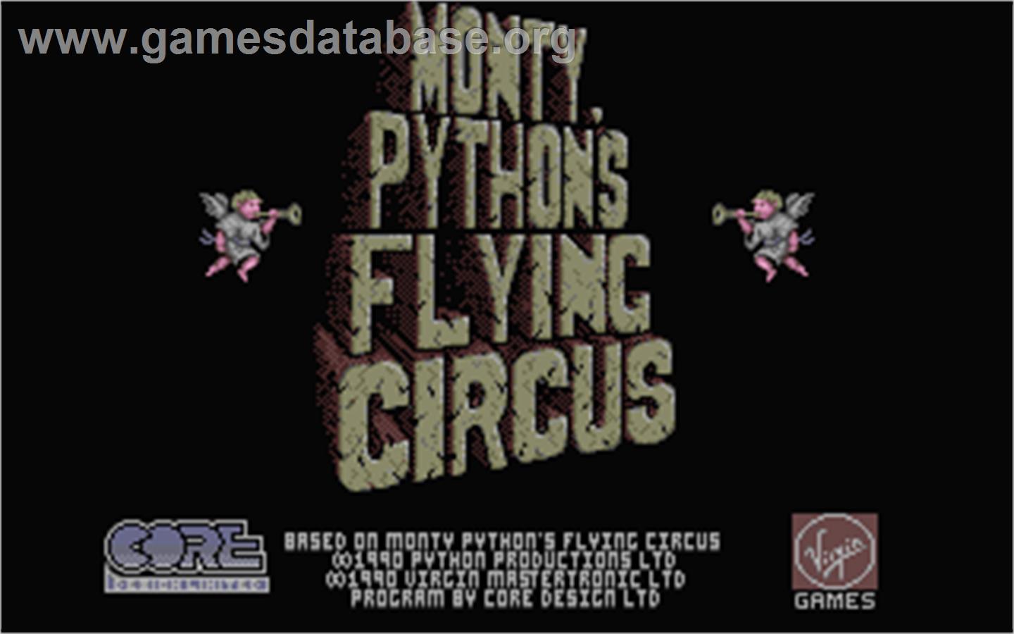 Monty Python's Flying Circus - Atari ST - Artwork - Title Screen