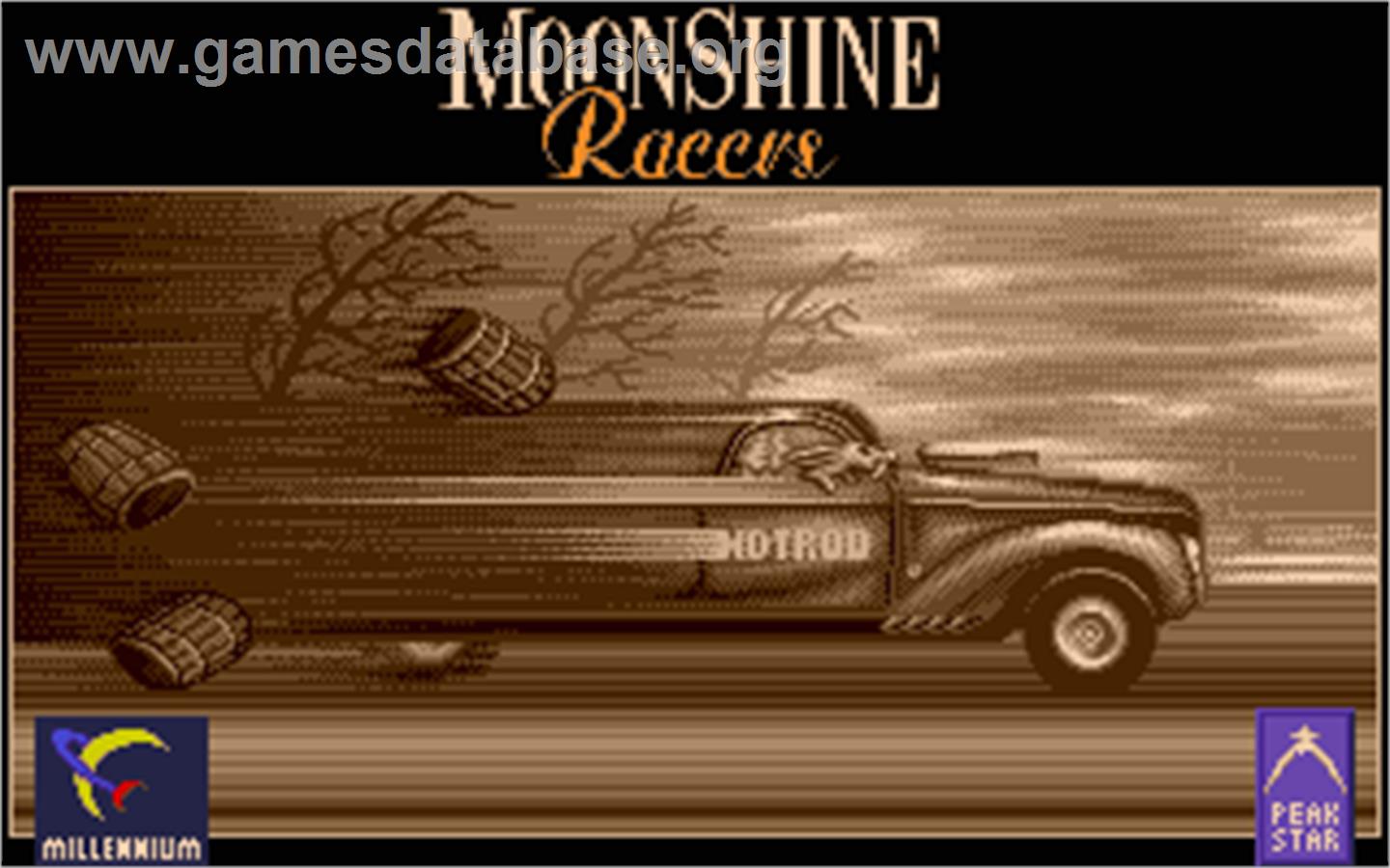 Moonshine Racers - Atari ST - Artwork - Title Screen