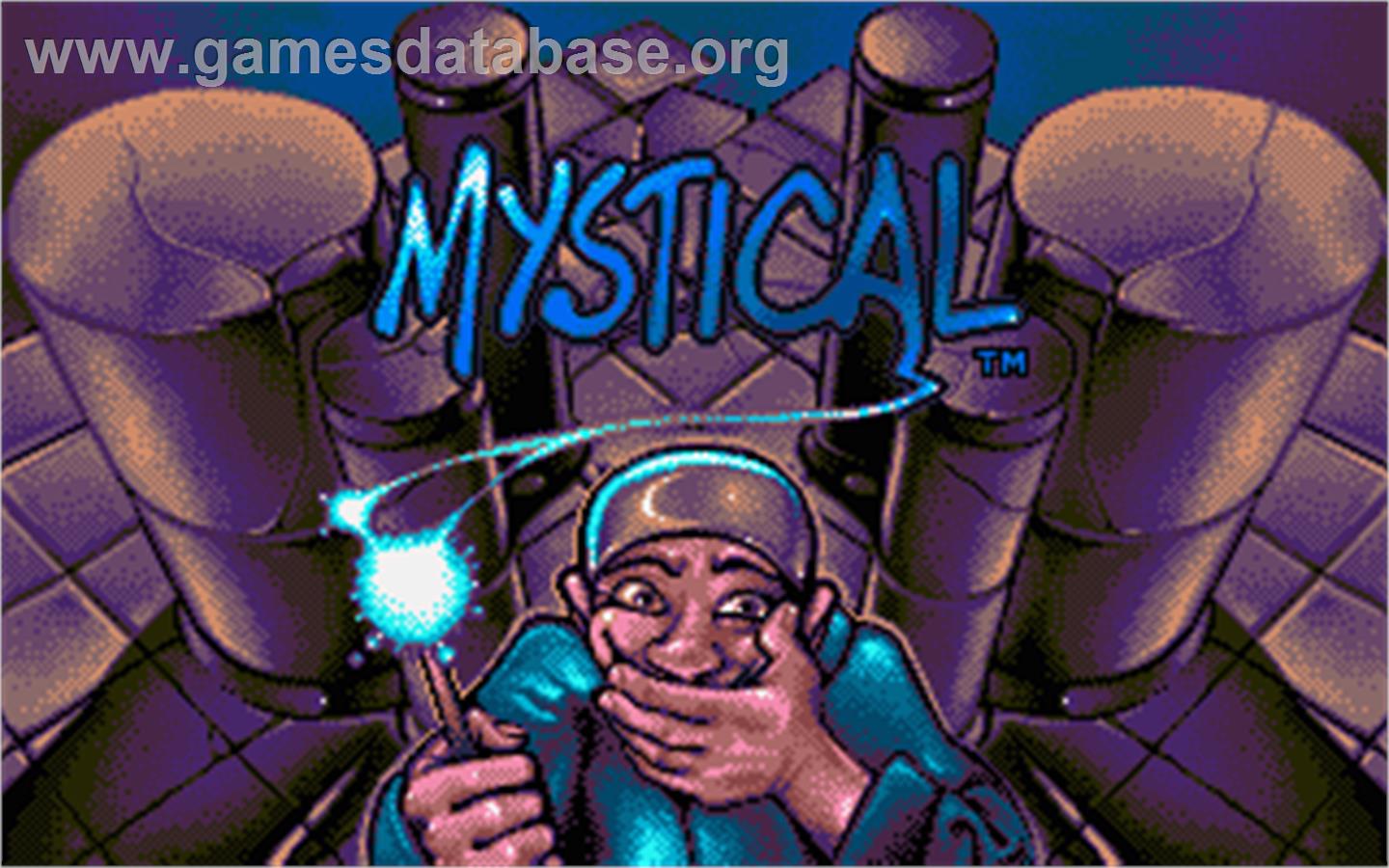 Mystical - Atari ST - Artwork - Title Screen