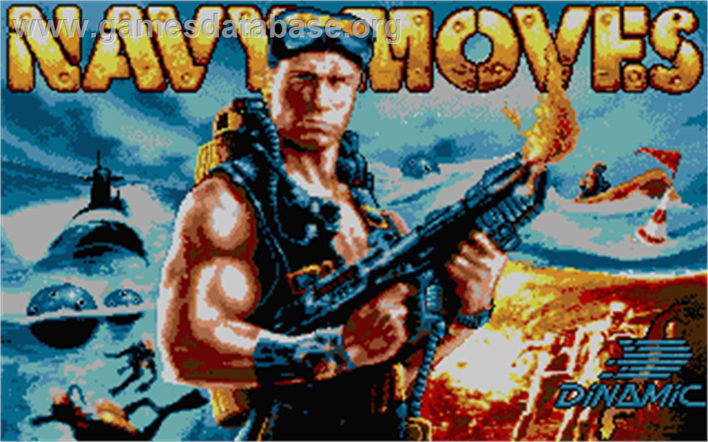 Navy Moves - Atari ST - Artwork - Title Screen