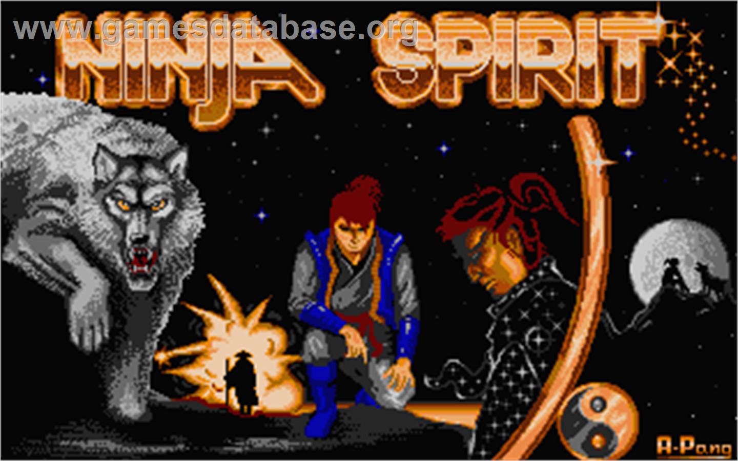 Ninja Spirit - Atari ST - Artwork - Title Screen