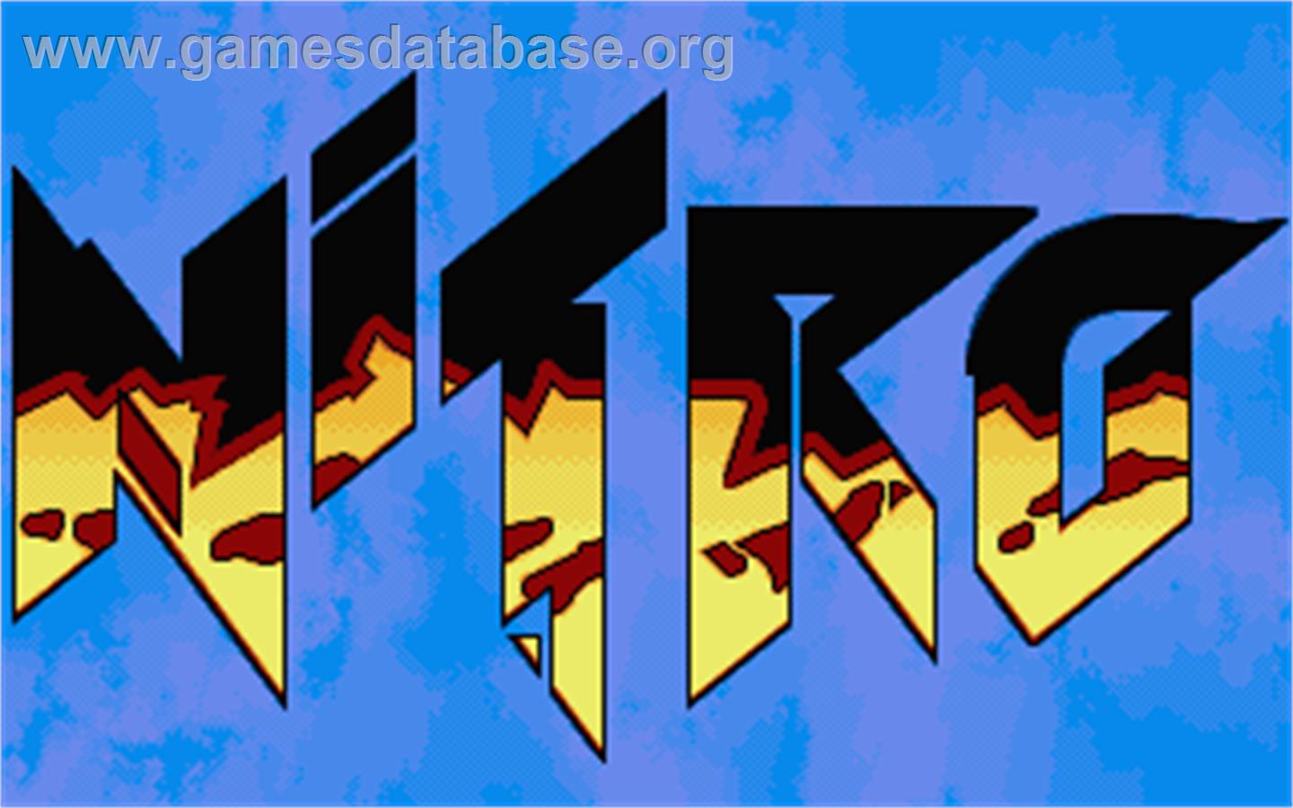 Nitro - Atari ST - Artwork - Title Screen