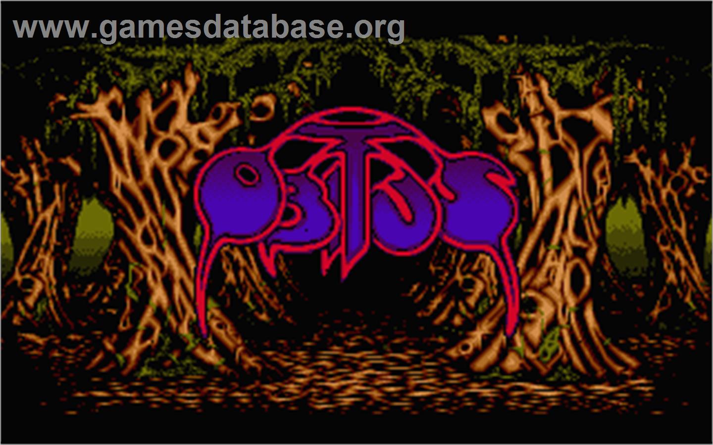 Obitus - Atari ST - Artwork - Title Screen