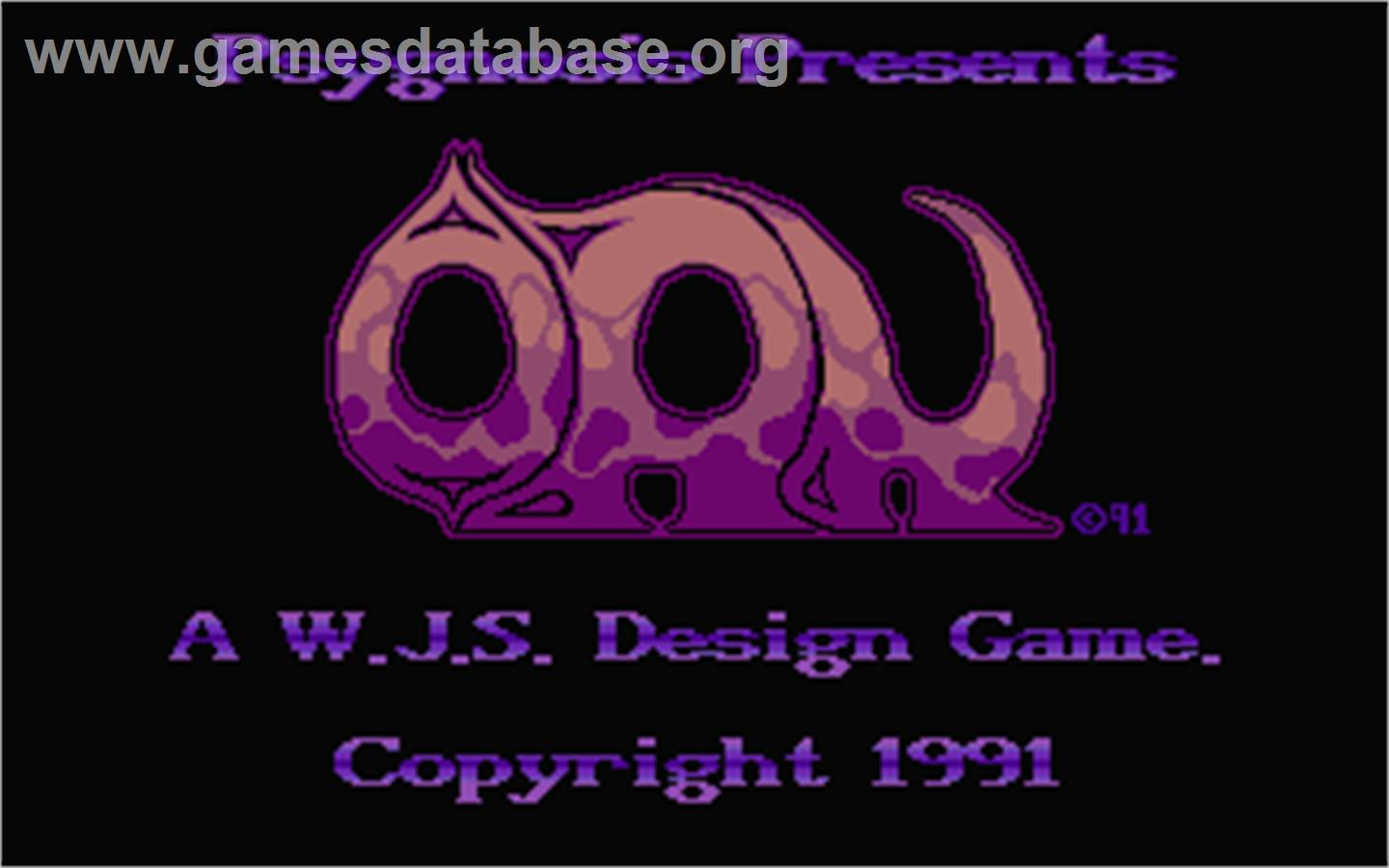 Ork - Atari ST - Artwork - Title Screen