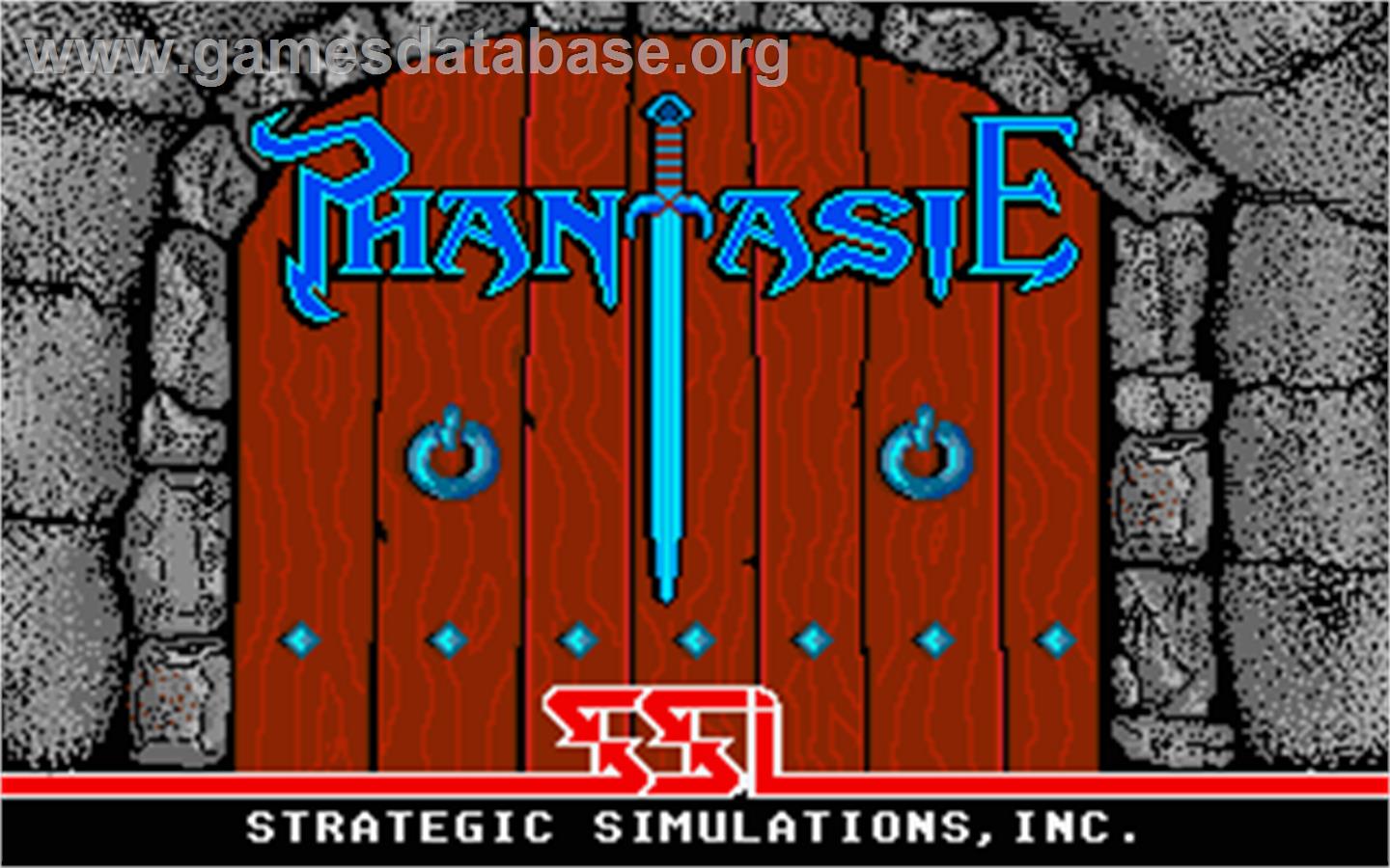 Phantasm - Atari ST - Artwork - Title Screen