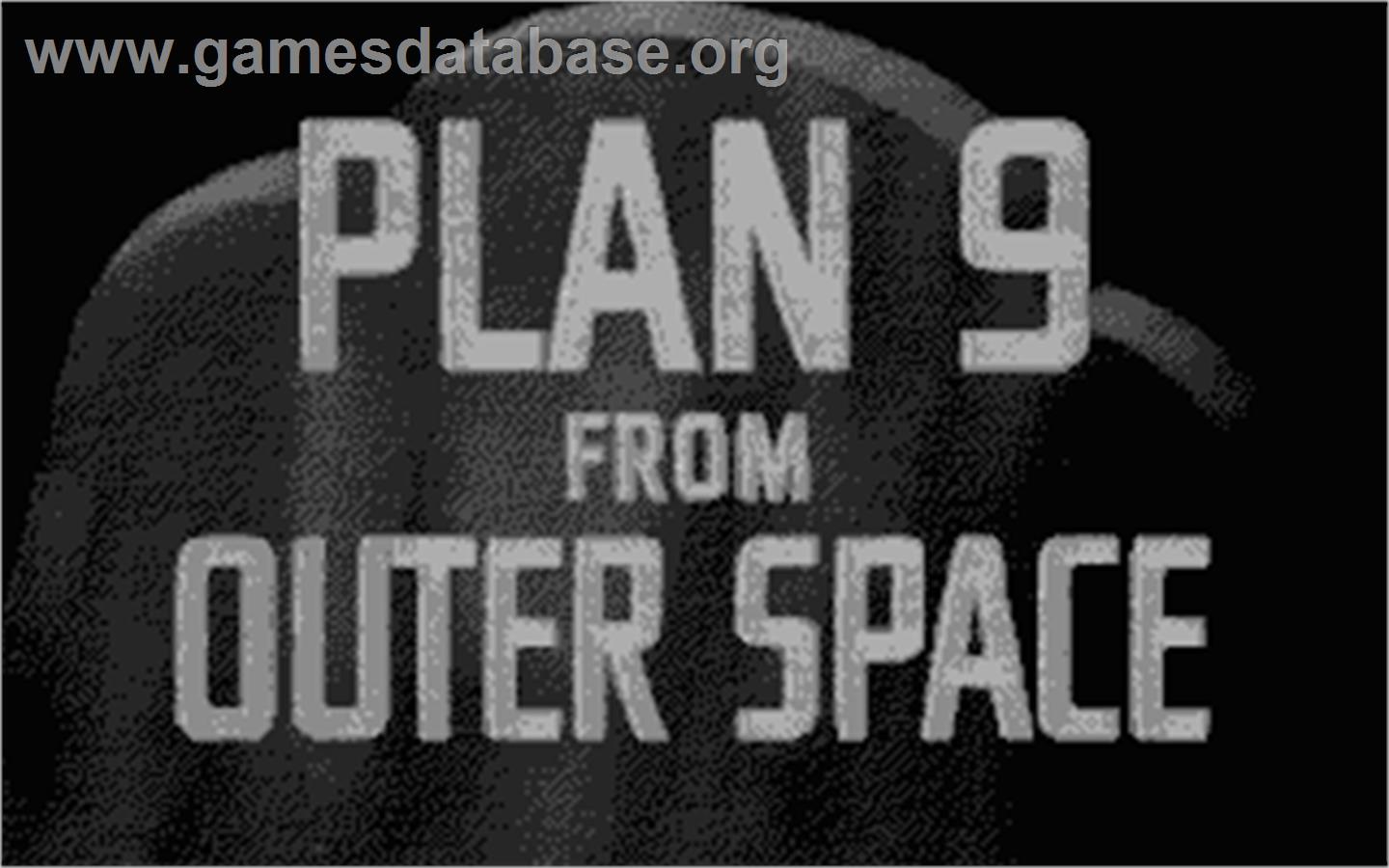 Plan 9 From Outer Space - Atari ST - Artwork - Title Screen