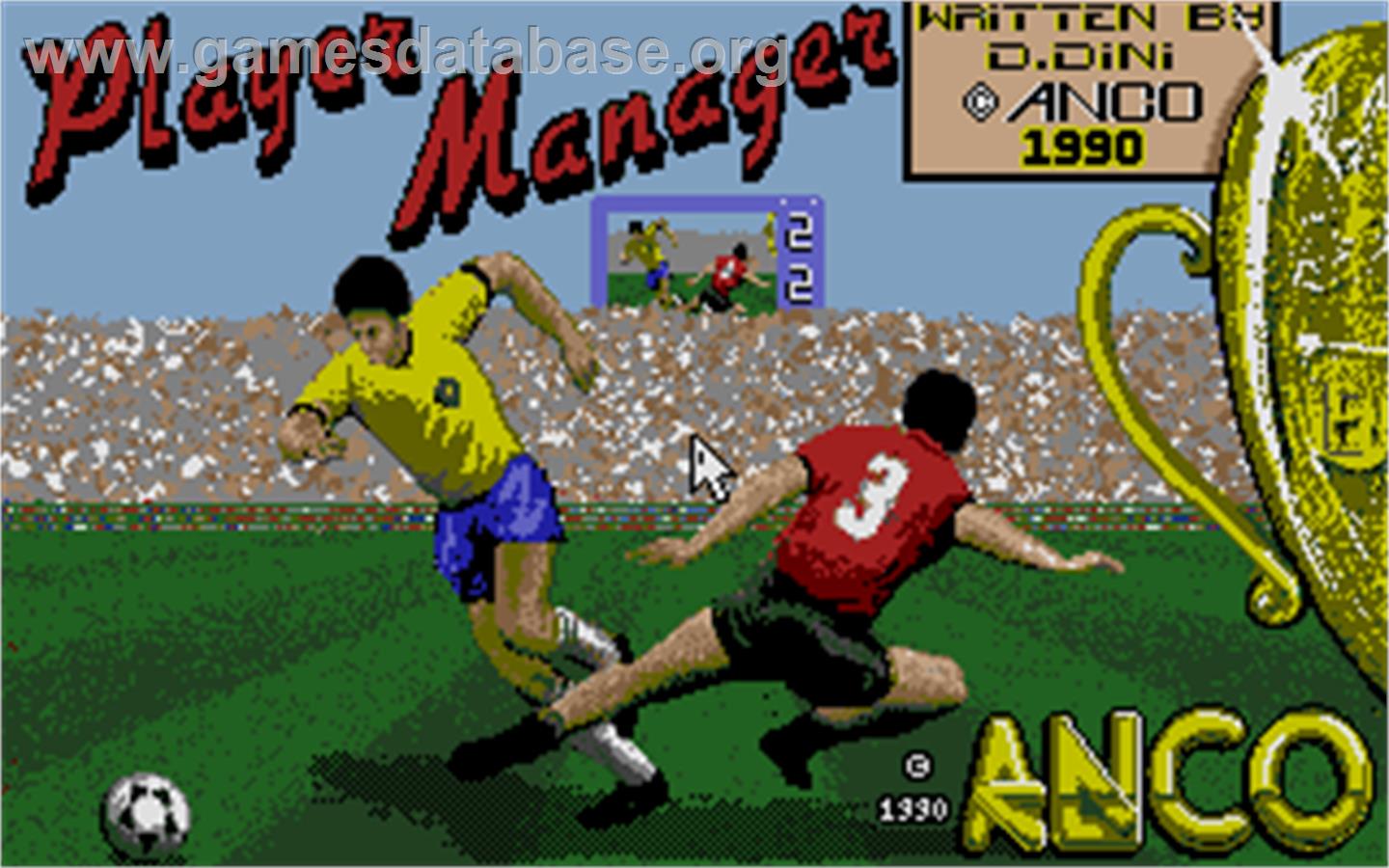 Player Manager - Atari ST - Artwork - Title Screen