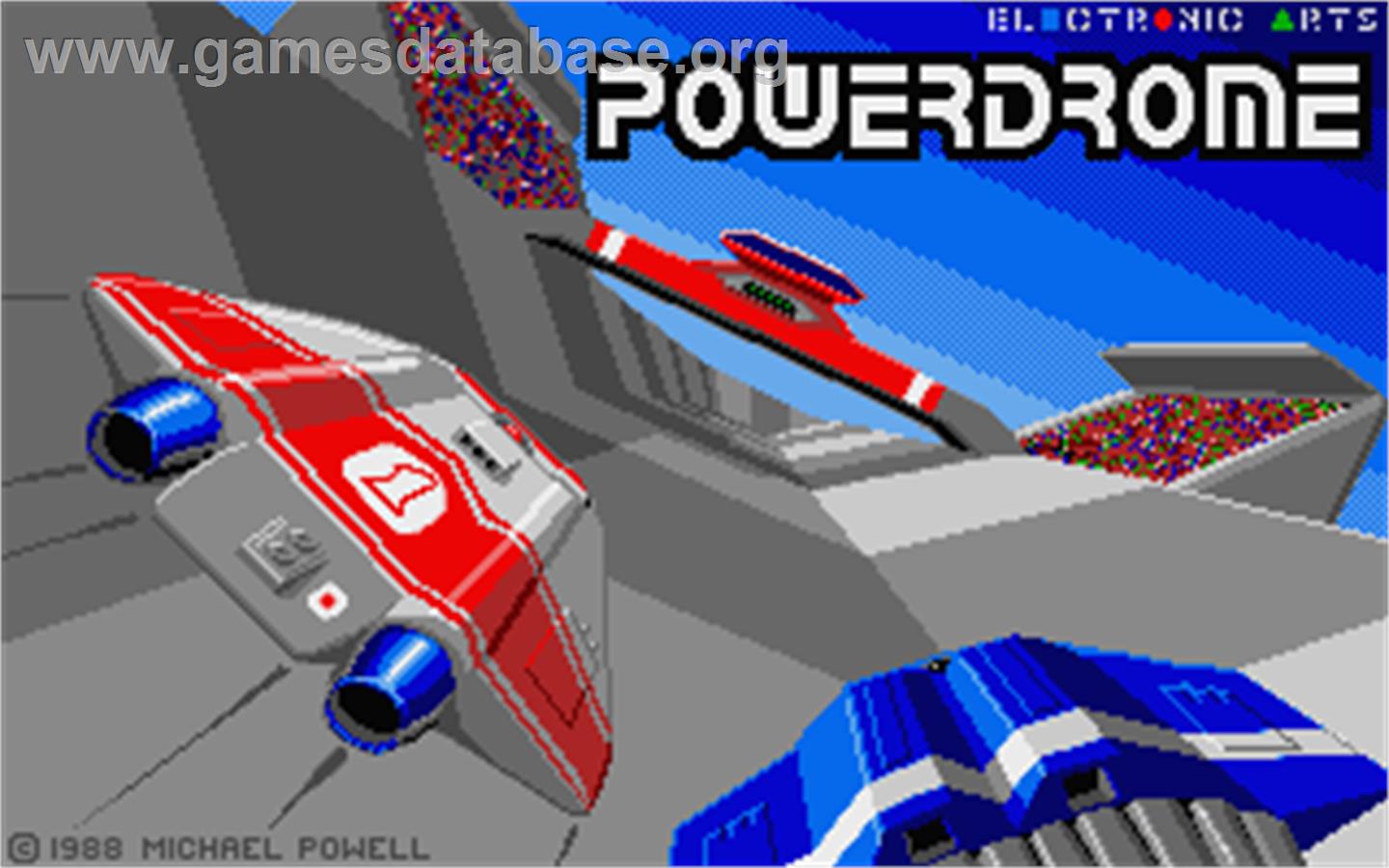 Powerdrome - Atari ST - Artwork - Title Screen