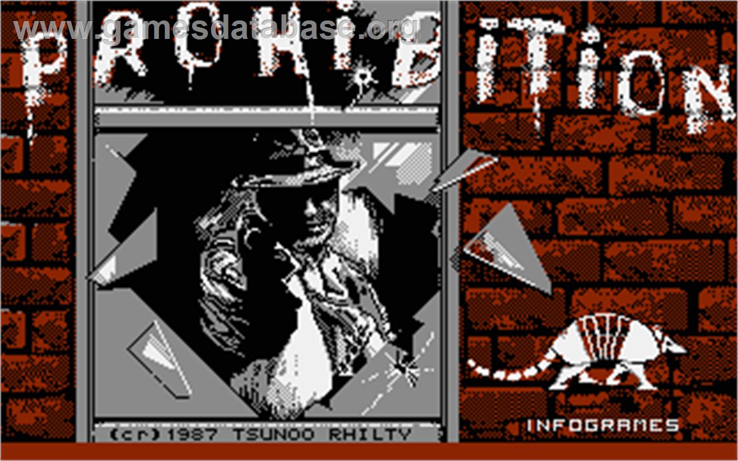 Prohibition - Atari ST - Artwork - Title Screen