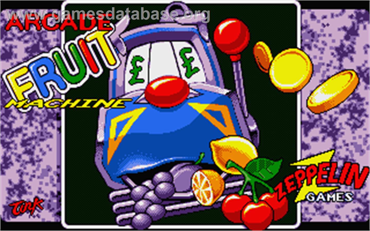 Quattro Power Machines - Atari ST - Artwork - Title Screen