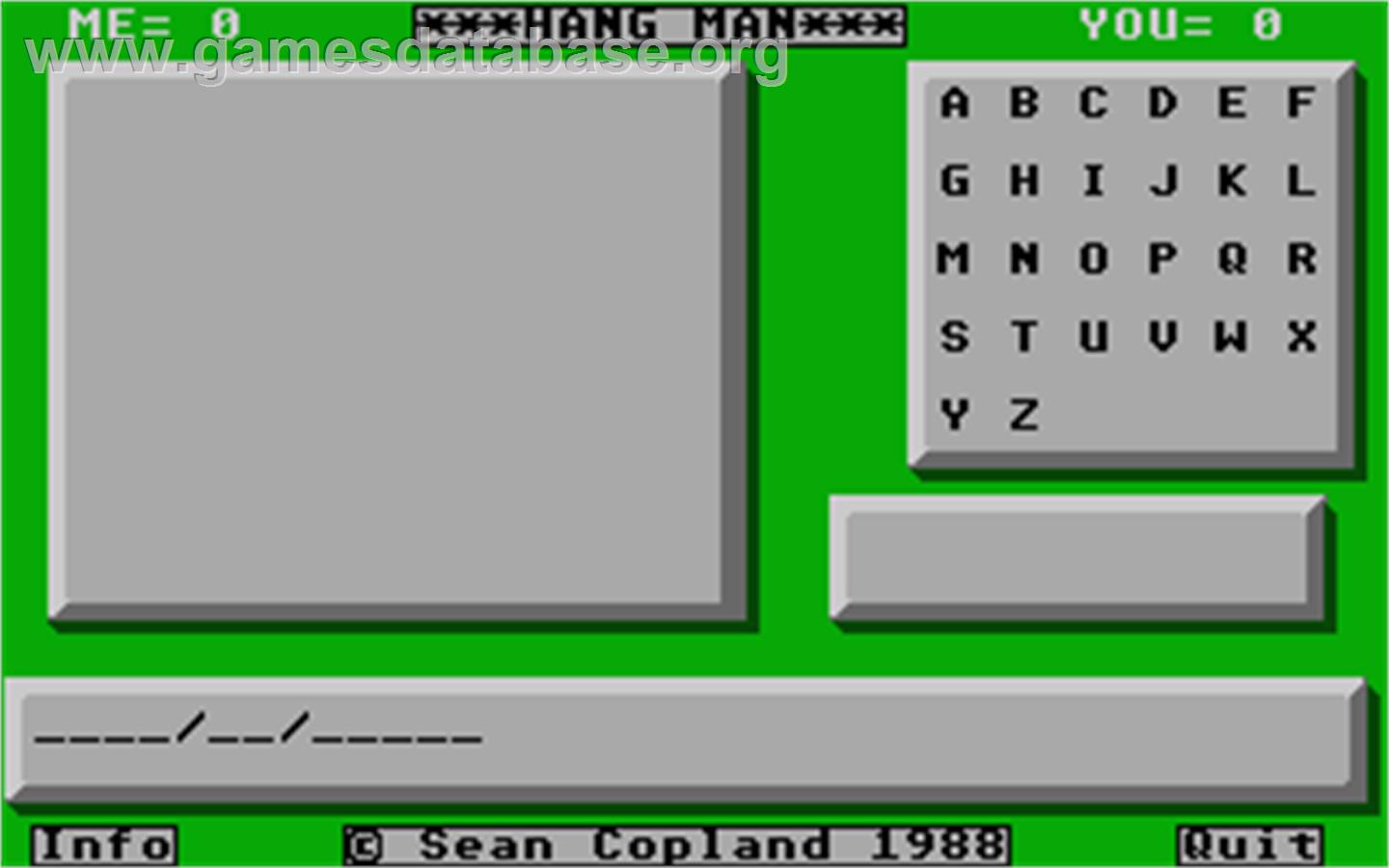 Raving Mad - Atari ST - Artwork - Title Screen