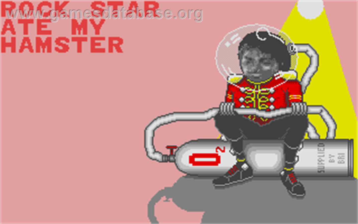 Rock Star Ate my Hamster - Atari ST - Artwork - Title Screen