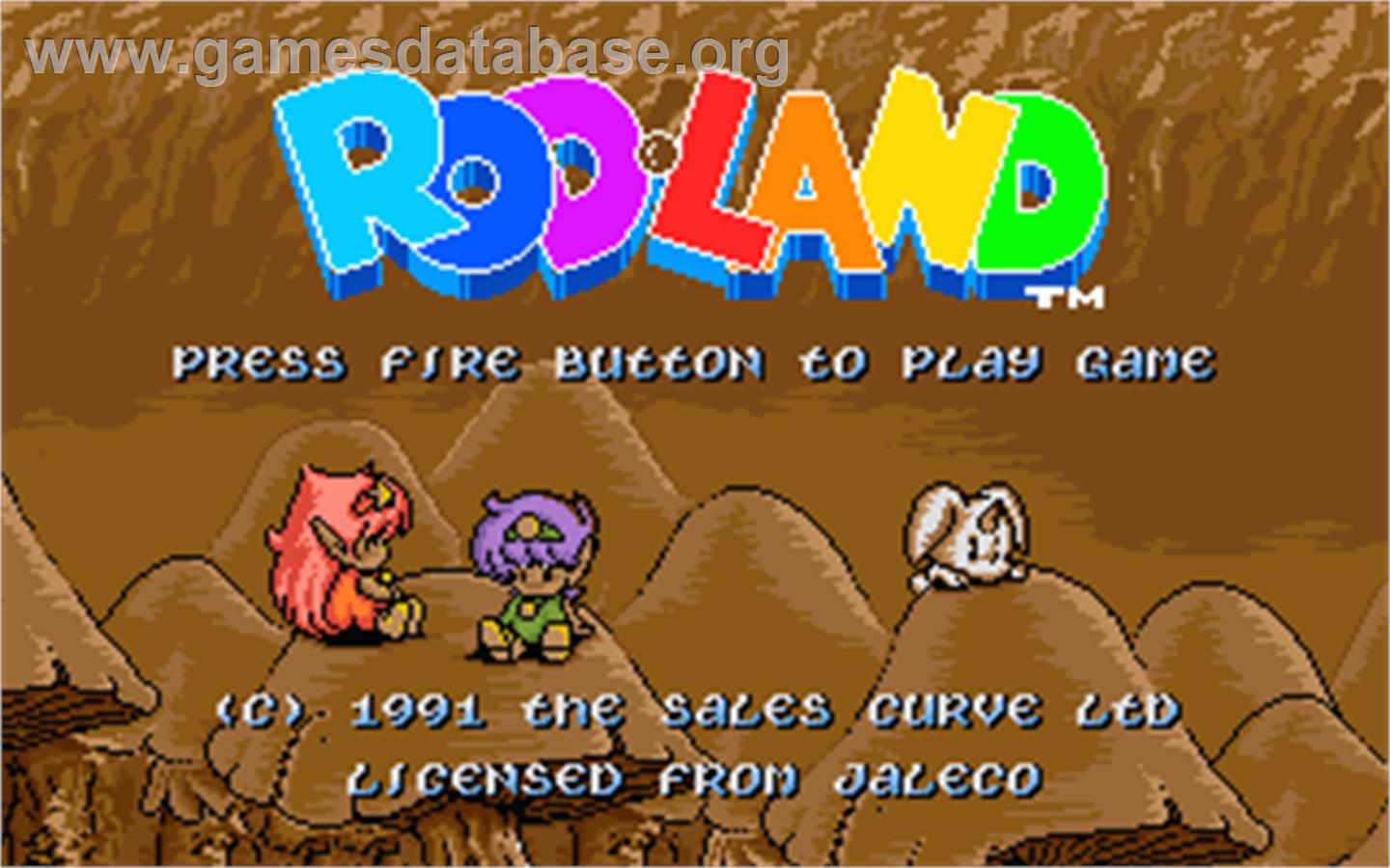 Rodland - Atari ST - Artwork - Title Screen