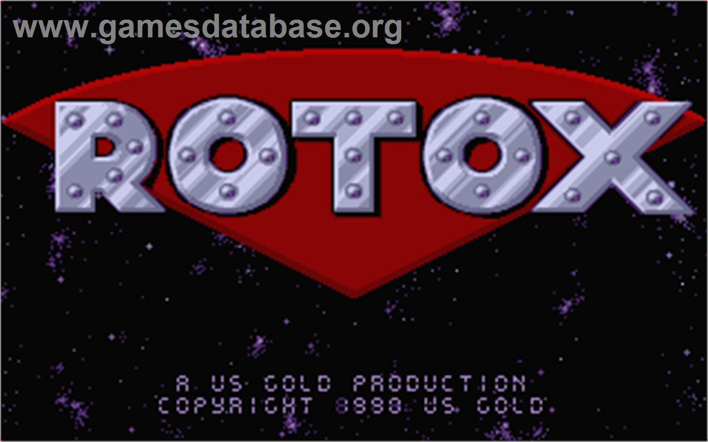Rotox - Atari ST - Artwork - Title Screen