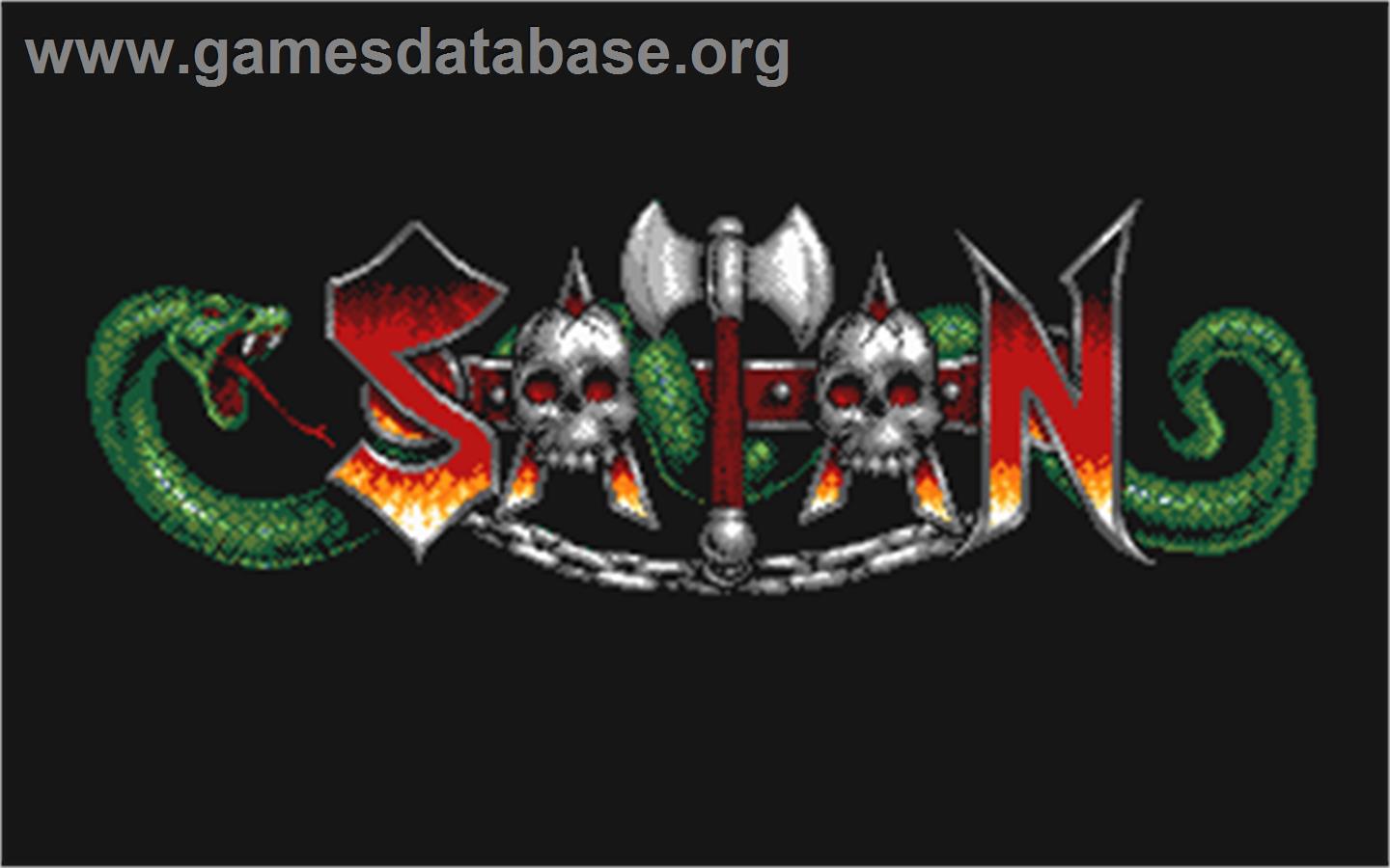 Satan - Atari ST - Artwork - Title Screen