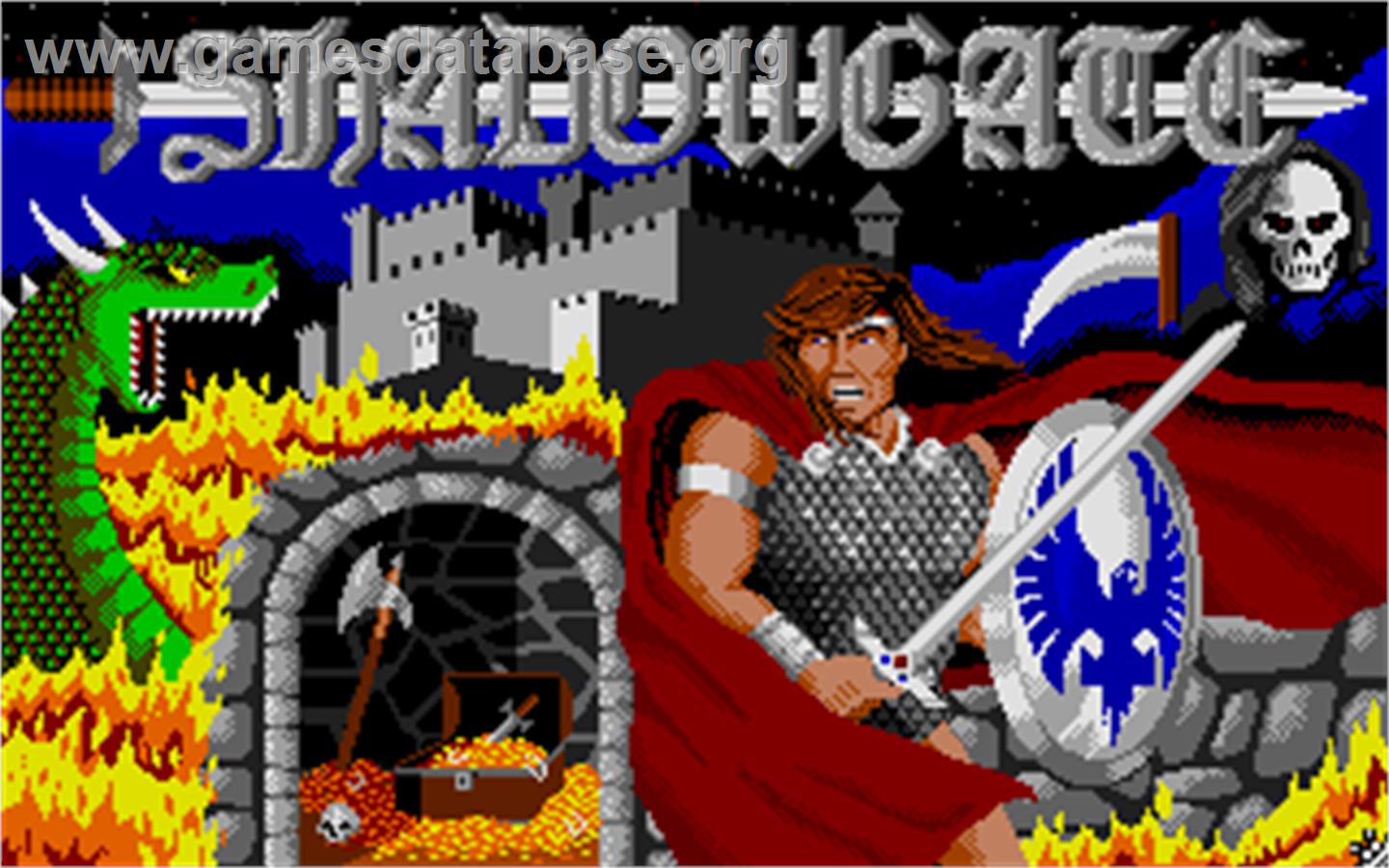 Shadowgate - Atari ST - Artwork - Title Screen