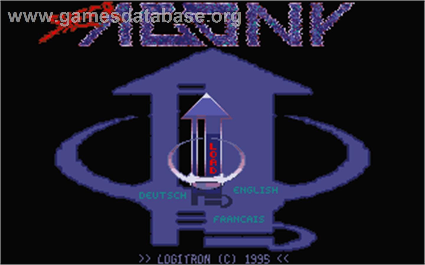Steel Talons - Atari ST - Artwork - Title Screen