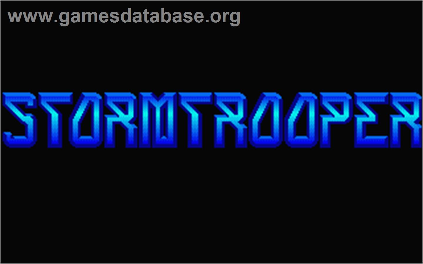 Stormbringer - Atari ST - Artwork - Title Screen