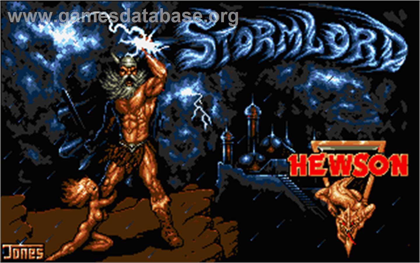 Stormlord - Atari ST - Artwork - Title Screen