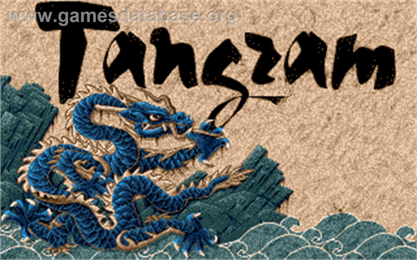 Tangram - Atari ST - Artwork - Title Screen