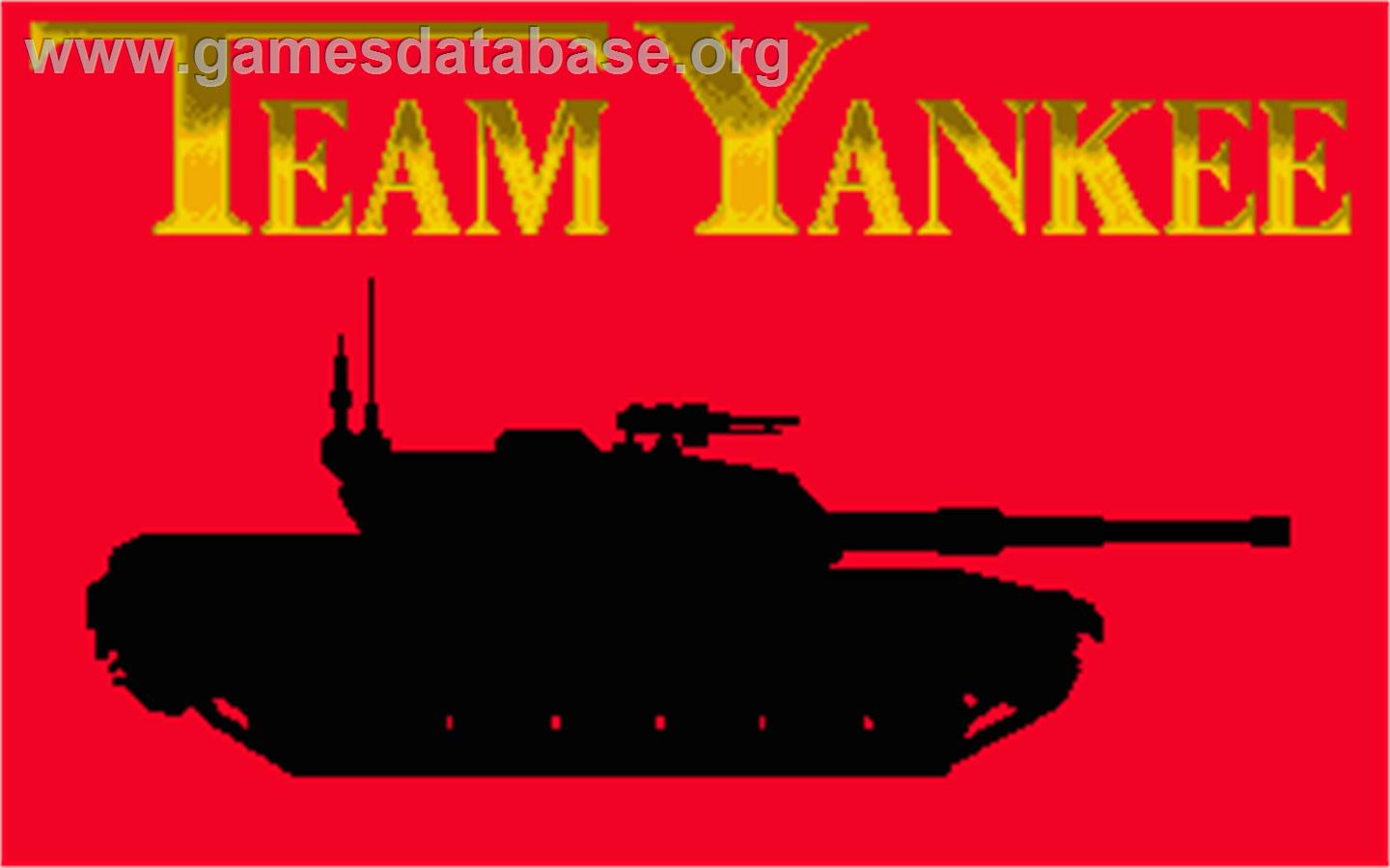 Team Yankee - Atari ST - Artwork - Title Screen