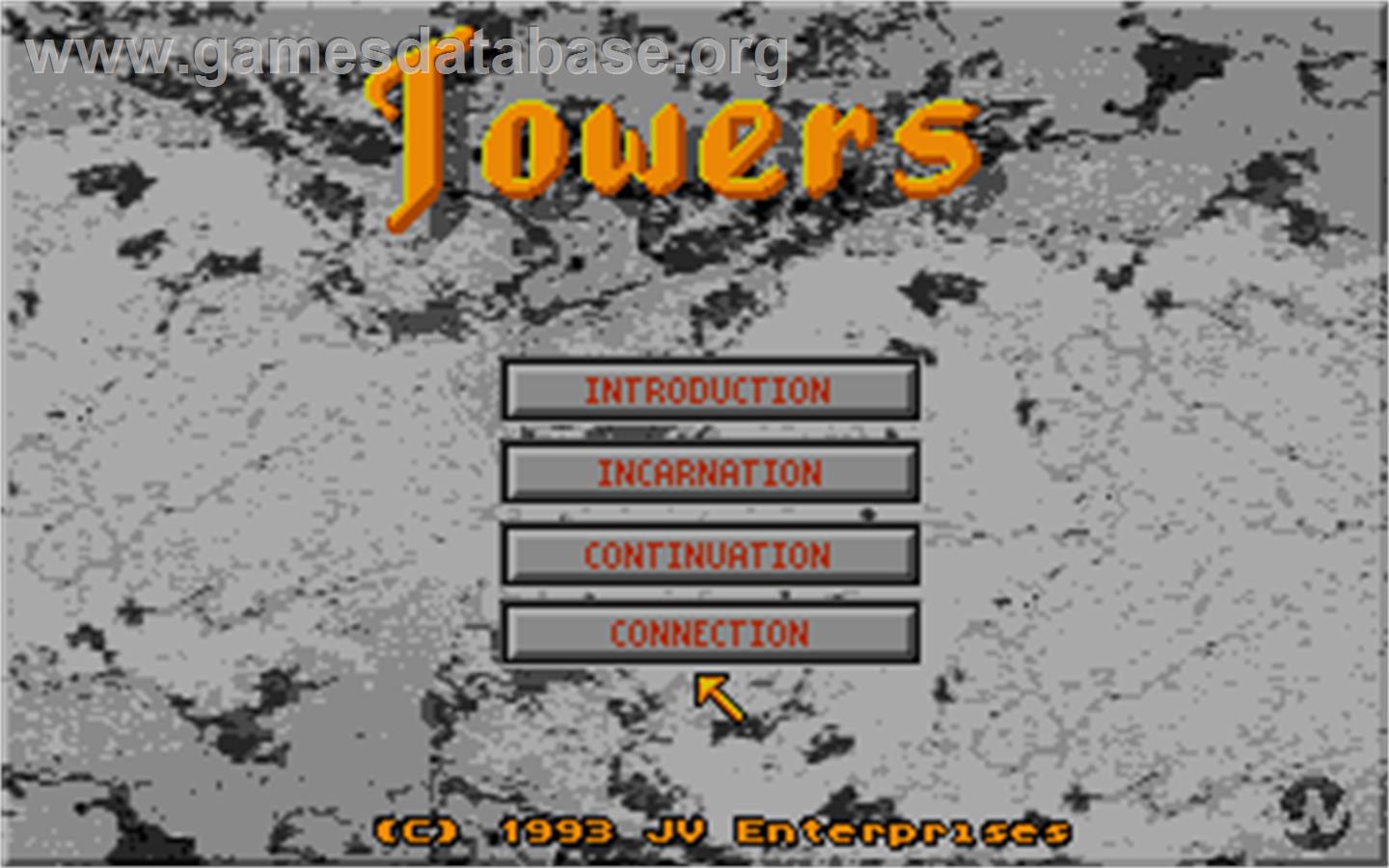 Towers: Lord Baniff's Deceit - Atari ST - Artwork - Title Screen