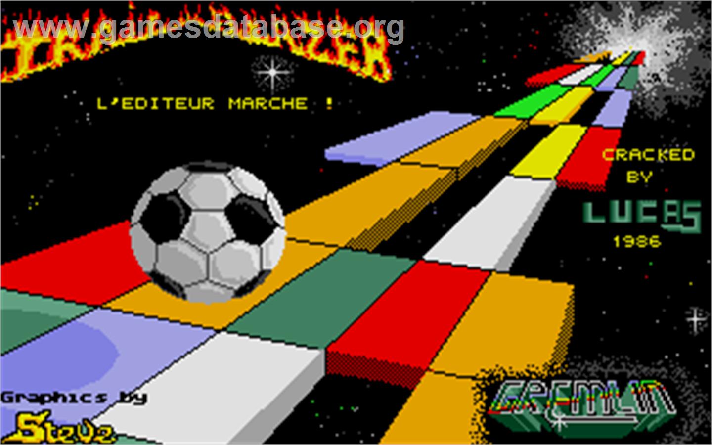 Trail Blazer - Atari ST - Artwork - Title Screen