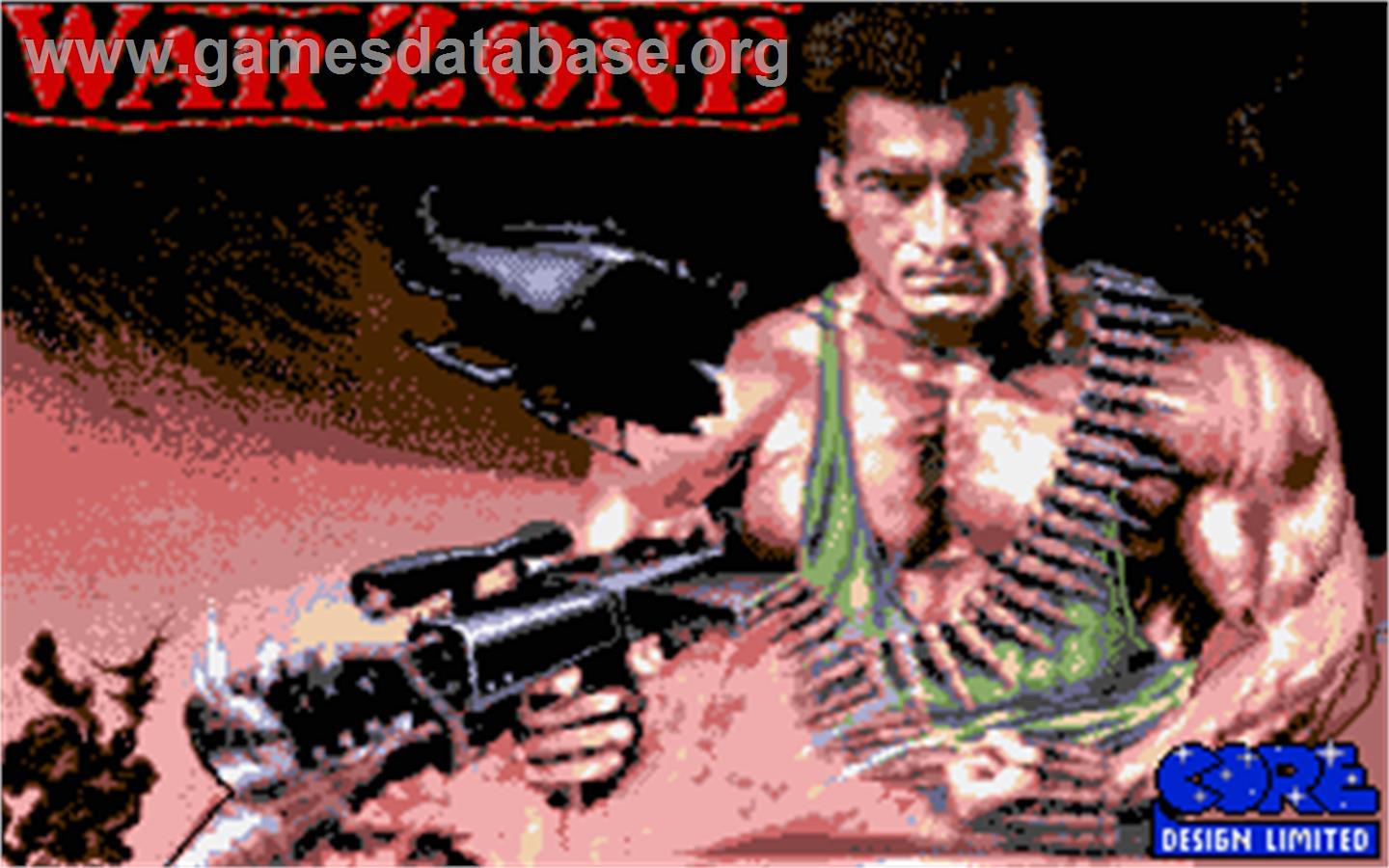 War Zone - Atari ST - Artwork - Title Screen