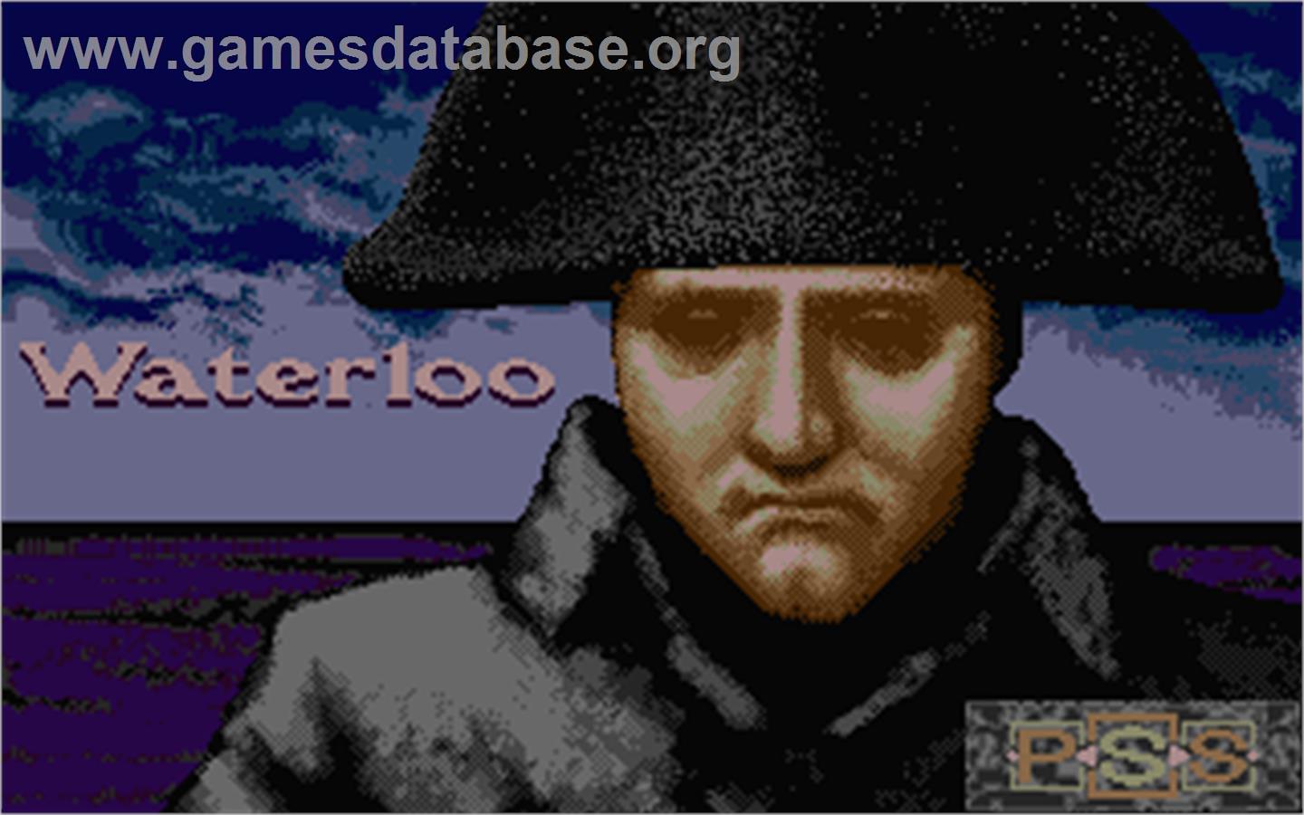 Waterloo - Atari ST - Artwork - Title Screen