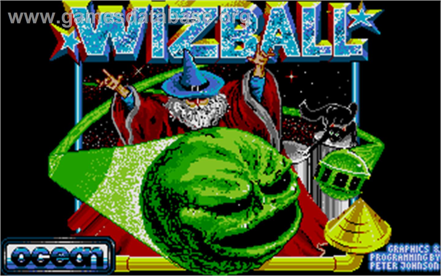 Wizball - Atari ST - Artwork - Title Screen