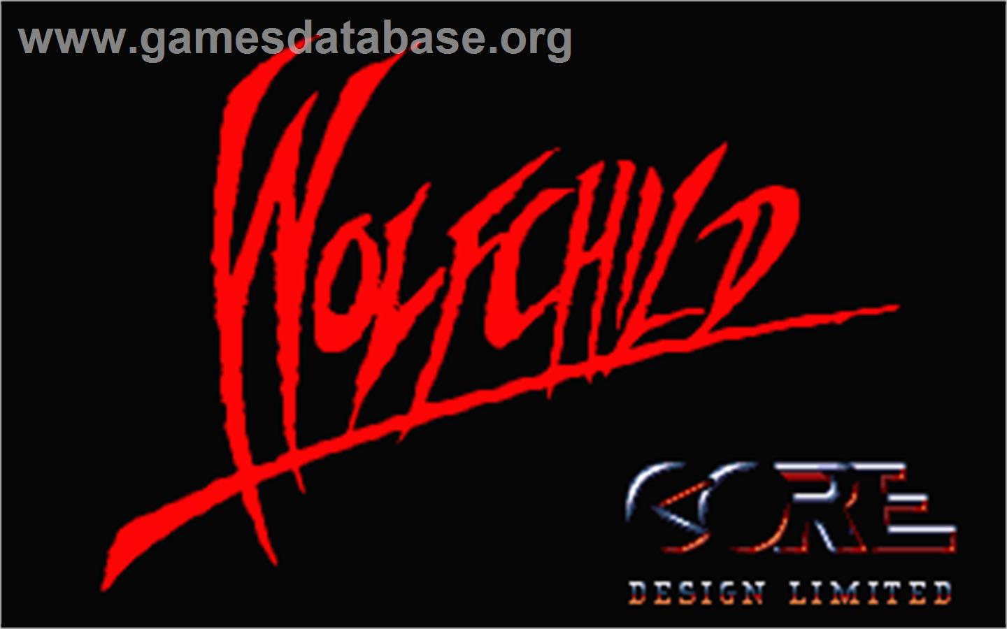 Wolfchild - Atari ST - Artwork - Title Screen