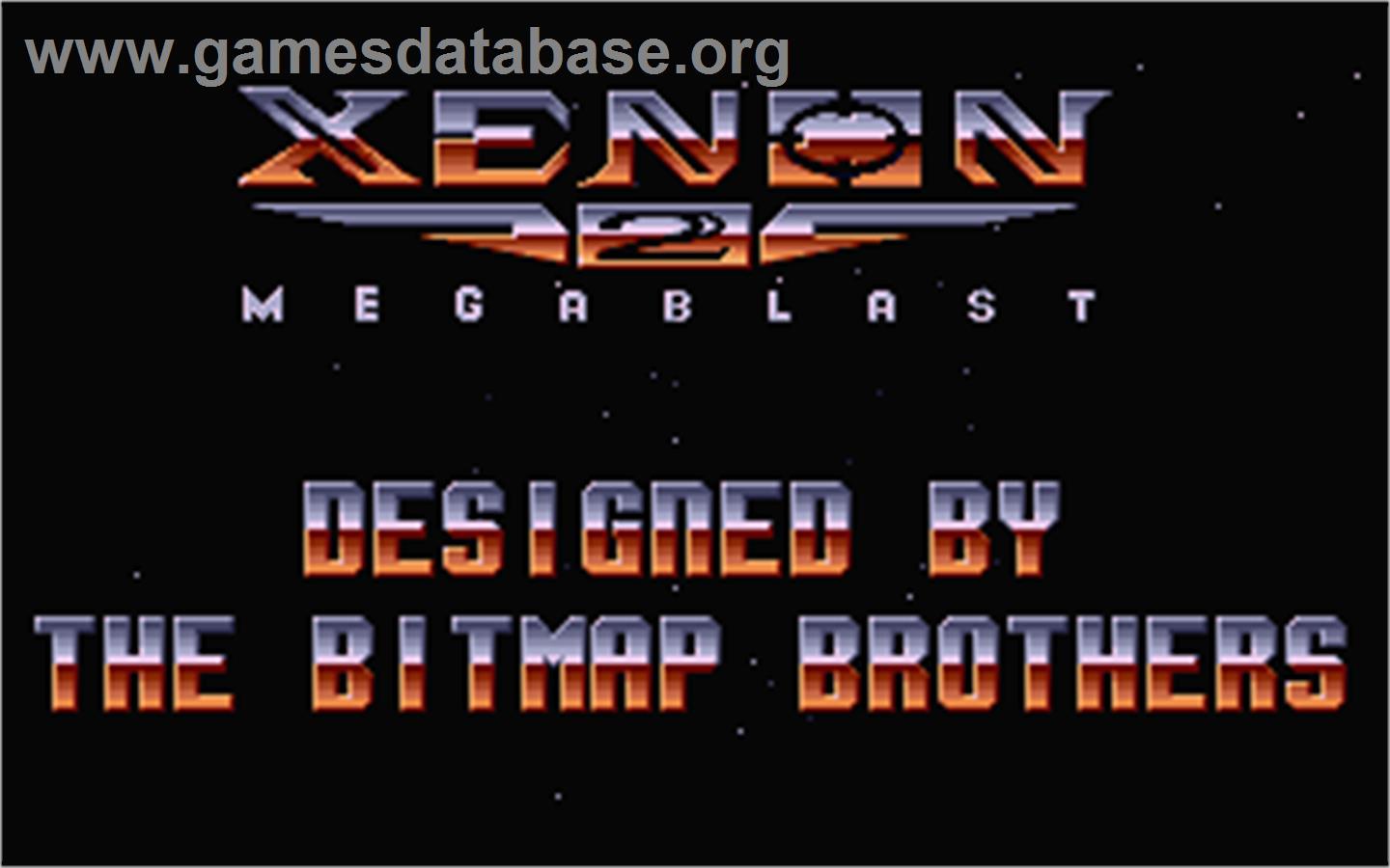 Xenon 2: Megablast - Atari ST - Artwork - Title Screen