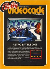 Box cover for Astro Battle on the Bally Astrocade.