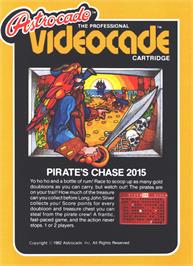 Box cover for Pirate's Chase on the Bally Astrocade.