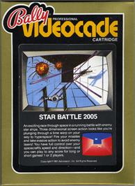 Box cover for Star Battle on the Bally Astrocade.