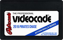 Cartridge artwork for Pirate's Chase on the Bally Astrocade.
