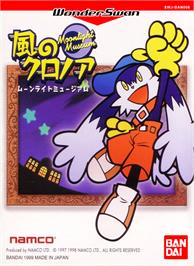 Box cover for Kaze no Klonoa: Moonlight Museum on the Bandai WonderSwan.