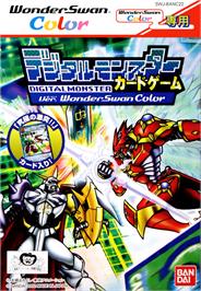 Box cover for Digimon Card Game: Ver. WonderSwan Color on the Bandai WonderSwan Color.