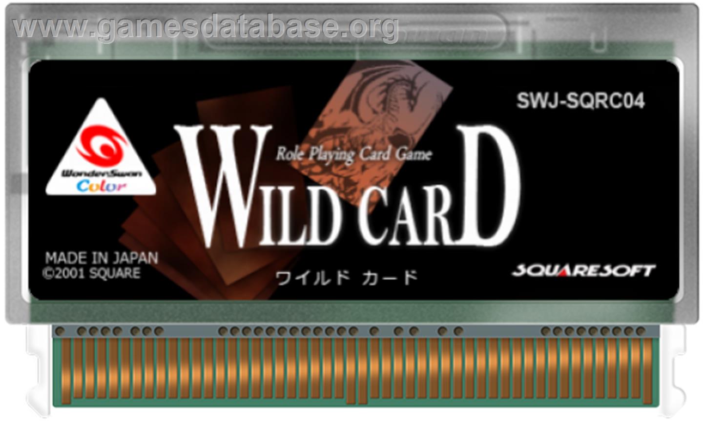 Wild Card - Bandai WonderSwan Color - Artwork - Cartridge